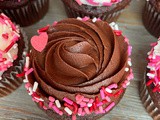 Simple Valentine Cupcakes