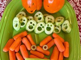 Spooky Veggie Tray