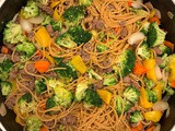Stir Fry Noodles with Beef