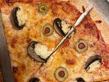 Stuffed Mushroom & Olive Pizza