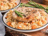 Baked Pork Chops and Rice