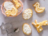 Carrot Shortbread Cookies with a Cream Cheese Frosting