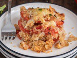 Cheesy Baked Tomato Casserole