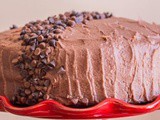Chocolate Cake With Mocha Frosting