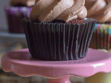 Chocolate Cupcakes with a Nutella Mascarpone Frosting