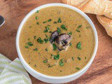 Creamy Mushroom Soup and Parmesan Bread Twists