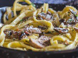 Easy Italian Mushroom Fettuccine