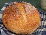 Easy Lievito Madre Bread