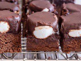 Frosted Marshmallow Fudgy Brownies