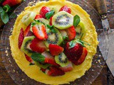 Italian Cream and Fresh Fruit Tart