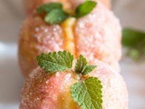 Italian Cream Filled Peach Cookies