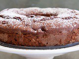 Italian Dark Chocolate Pear Cake