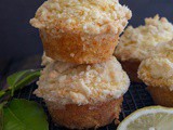 Lemon Muffins with a Crumb Topping