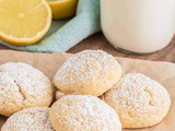 Lemon Vanilla Tea Cookies