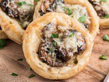 Mushroom Puff Pastry Appetizers