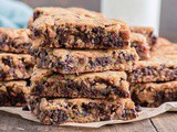 Nutty Chocolate Chip Cookie Bars