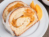 Peaches and Cream Swirl Bread