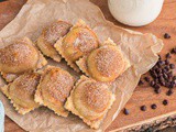 Pumpkin Pie Stuffed Sweet Ravioli