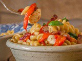 Roasted Pepper Pasta Salad