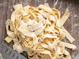 Simple Two Ingredient Homemade Pasta