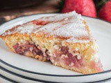 Strawberry Skillet Cake