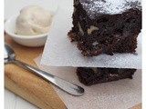 Double Chocolate Zucchini Brownies with Walnuts and Pecans