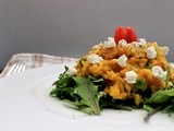 Pumpkin, Bacon and Goats Cheese Risotto