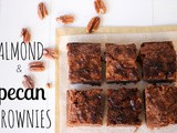 Super Fudgy Almond and Pecan Brownies