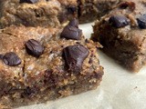Flourless Peanut Butter Banana Chocolate Cake