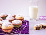 Piccoli muffins con cuore morbido di Nutella