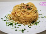 Spaghetti sciuè sciuè con tonno e peperoncino