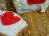 Hidden Heart Valentine's Cake