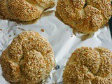 Simit - Turkish sesame seed ring bread