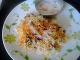 Chicken Dum biryani using pakistani shan biryani masala