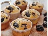 Blackberry and Chocolate Chip Cupcakes