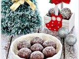 Chocolate Snowball Cookies
