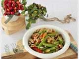 French Beans with Pine Nuts and Walnuts