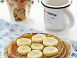 Gluten-free Banana Pancakes 香蕉松饼