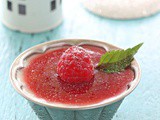 Raspberry Panna Cotta 覆盆子奶冻