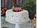 White Christmas Cake 白色圣诞蛋糕