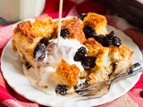 Eggnog and Cranberry French Toast Bake