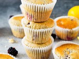 Lemon and Blackberry Poppy Seed Muffins