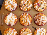 Mixed Berry Streusel Muffins