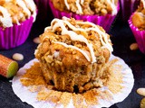 Rhubarb and White Chocolate Streusel Muffins