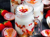 Strawberry Passion Fruit Trifles