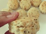 Cheese and parsely scones
