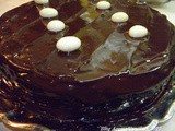 Τούρτα σοκολάτα ή παραδοσιακό μωσαϊκό σε μορφή τούρτας