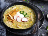 Green Enchilada Chicken Soup (Instant Pot)