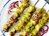 Hariyali Murgh Tikka Kebab – Green chicken tikka kebab