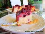 Sour Cherry and Coconut Cake